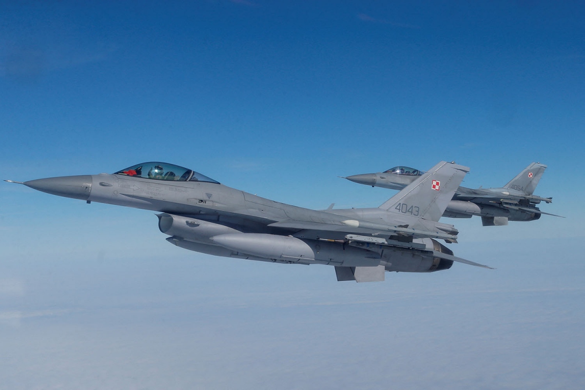 Tiêm kích F-16 của Mỹ gặp nạn ngoài khơi Hàn Quốc